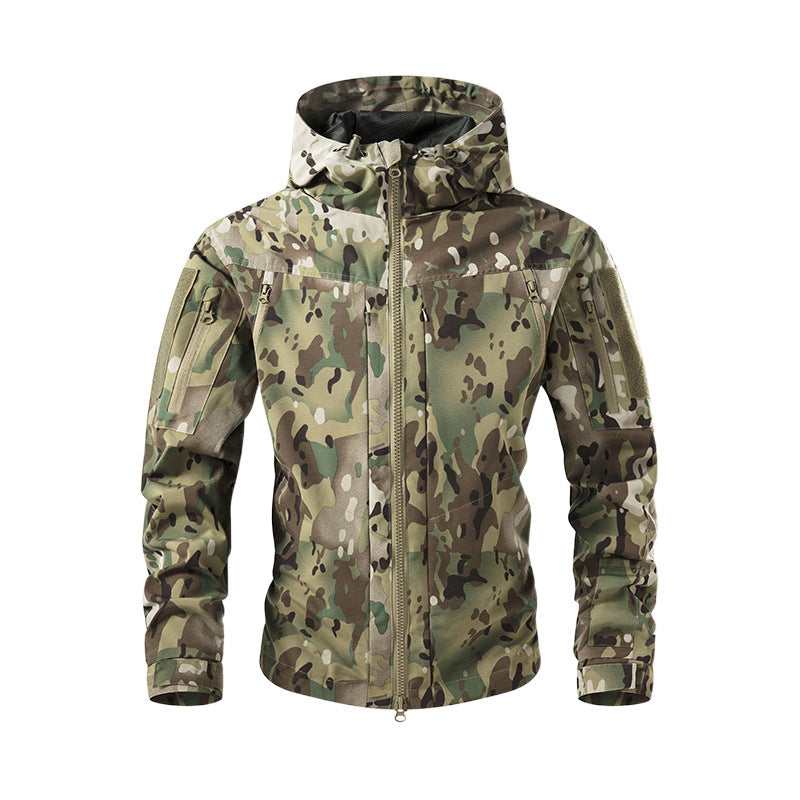 Herren Outdoorjacke Wasserdicht Atmungsaktiv Membran