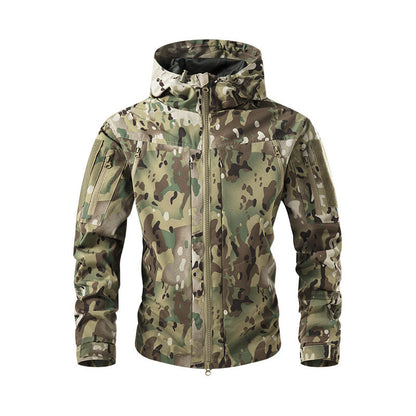 Herren Outdoorjacke Wasserdicht Atmungsaktiv Membran