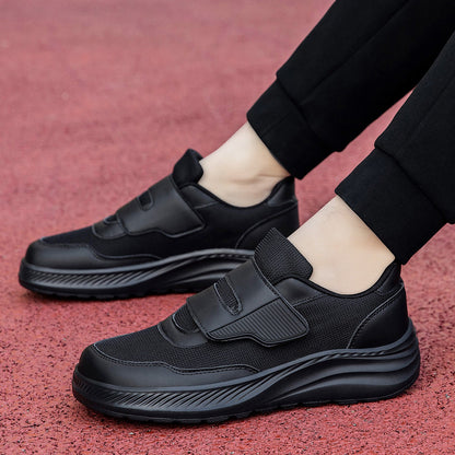 Damen Sneaker Bequem Elastisch Klettverschluss Sportlich