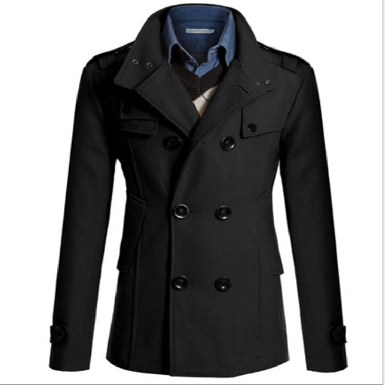 Herren Wolljacke Modern Stylish Winter