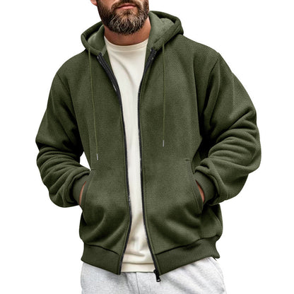 Herren Sweatjacke mit Taschen Sportlich Modern