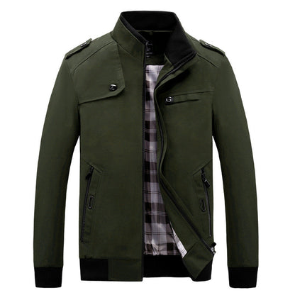 Herren Übergangsjacke Modern mit Taschen und Slim-Fit