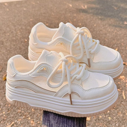 Damen Sneaker Bequem Mesh Luftig Dämpfung