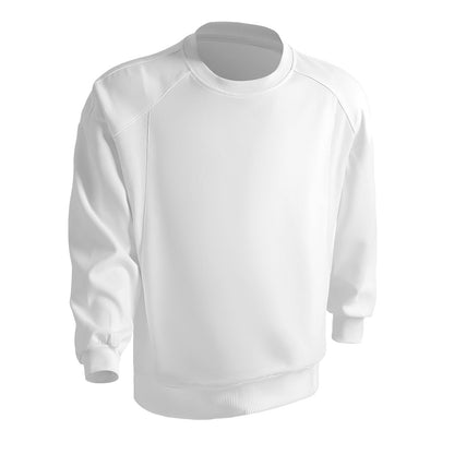 Herren Sportpullover Rundhals Funktionales Material Modern