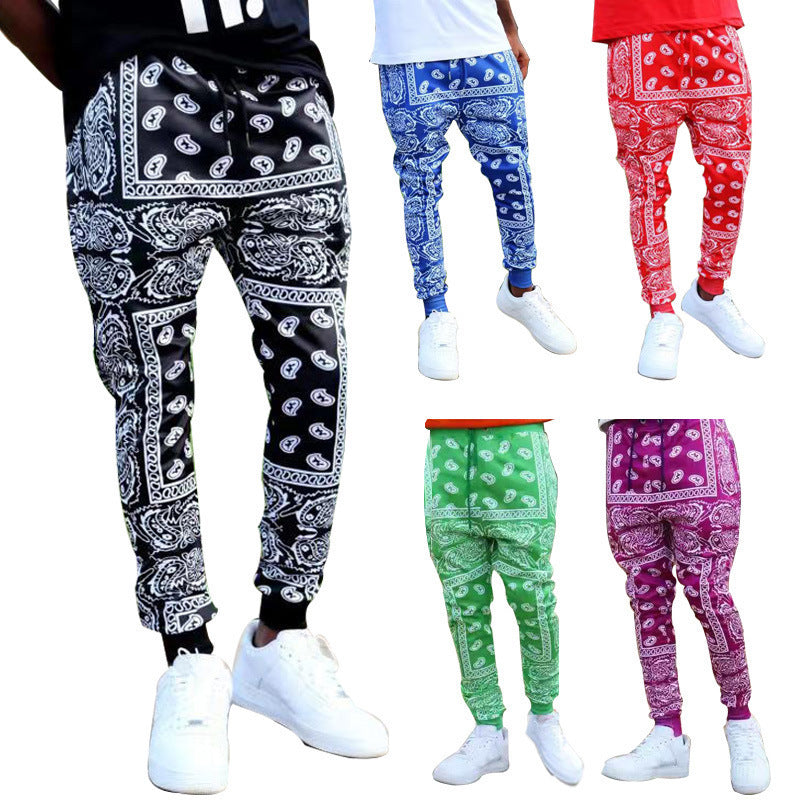 Herren Jogginghose Mit Muster Trendig Modern