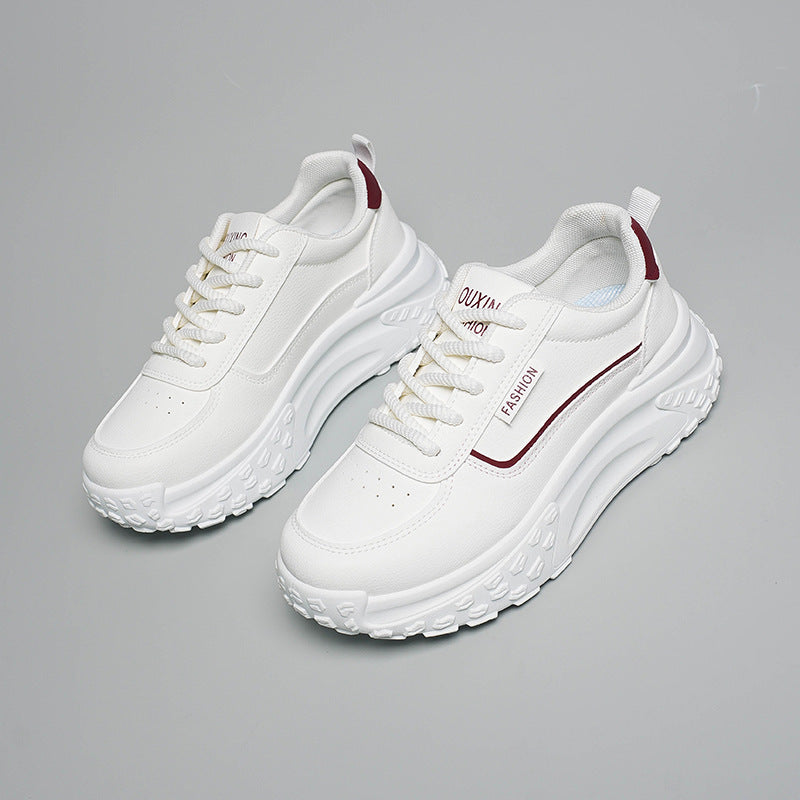 Damen Sneaker Sportschuhe Laufsohle Weich Modisch