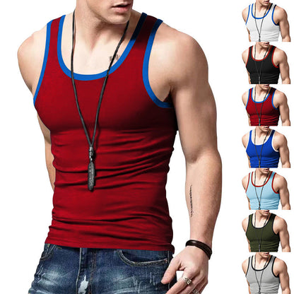 Herren Sport Tanktop Fitness Oberteil Dryfit - BerlinGlamour