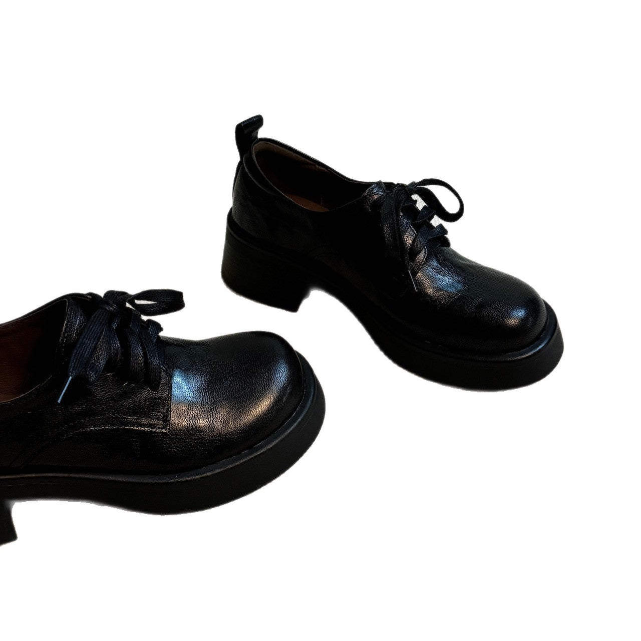 Damen Plateauschuhe Schnürschuhe Hochheid Modisch