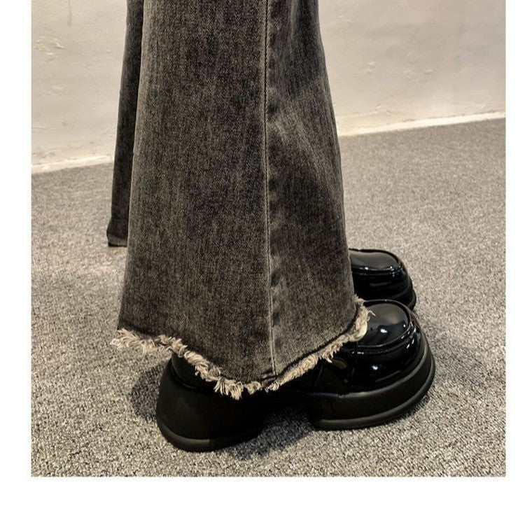 Damen Slipper Komfortabel Glänzende Schnalle Weich