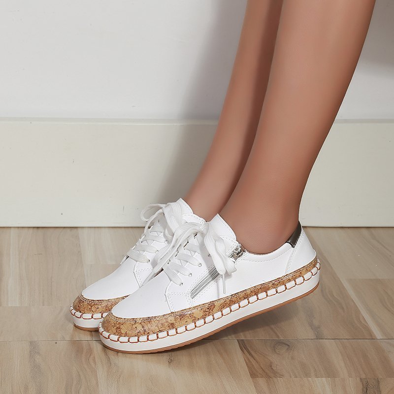 Damen Sneaker Farbenfroh Florales Design