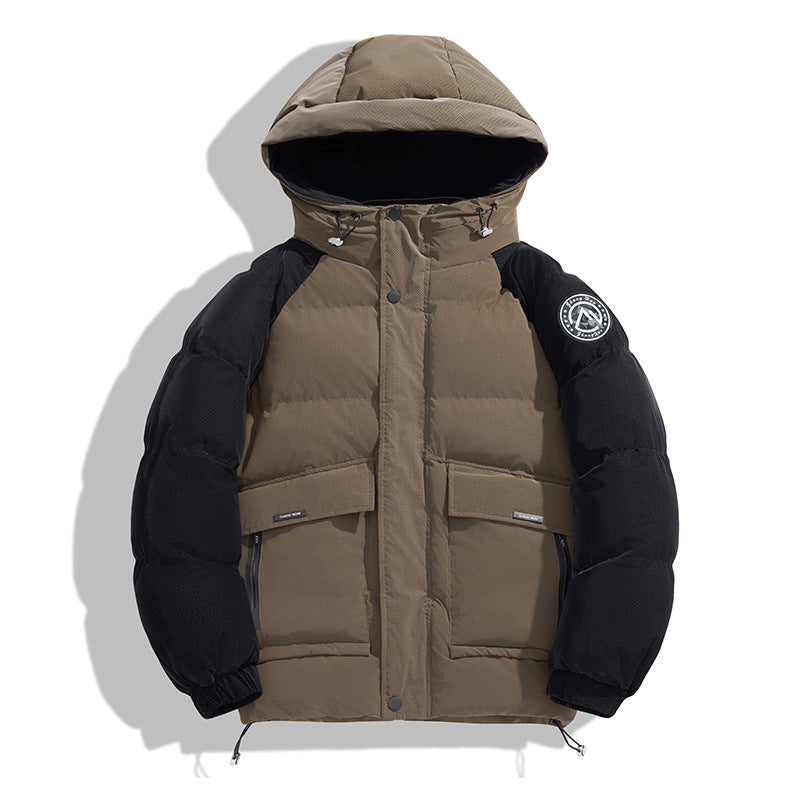 Herren Outdoorjacke Isoliert Wasserdicht Funktionell