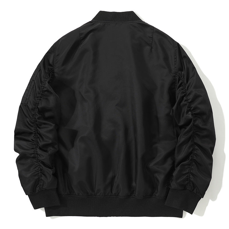 Herren Bomberjacke Funktionell Wasserdicht Mit Taschen