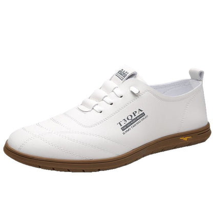 Damen Sneaker Leder Bequem Elegante Mode