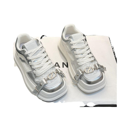 Damen Sneaker Modisch Robust Einzigartig Design
