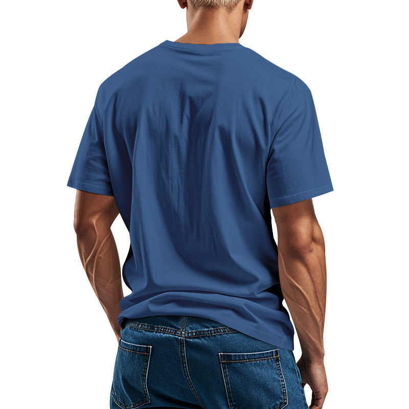 Herren T-Shirt Bio-Baumwolle Moderner Schnitt