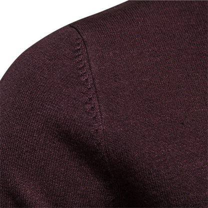 Herren Rollkragenpullover Weich Komfortabel Strick