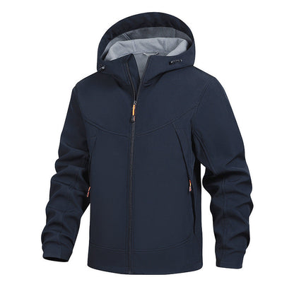 Herren Funktionsjacke Wasserdicht Atmungsaktiv Mit Kapuze