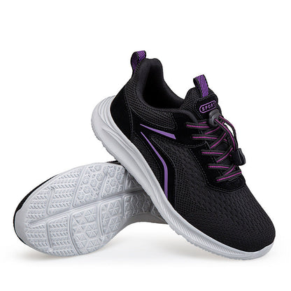 Damen Laufschuhe Leicht Mesh Schnellschnürsystem Sport