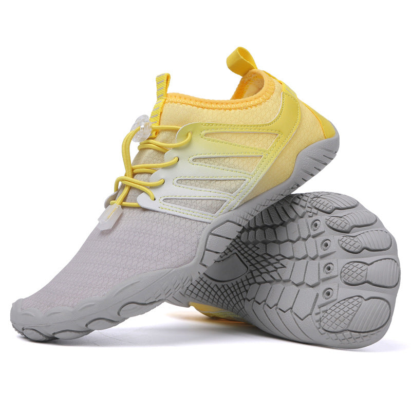 Damen Wasserschuhe Elastisch Rutschfest Sportlich