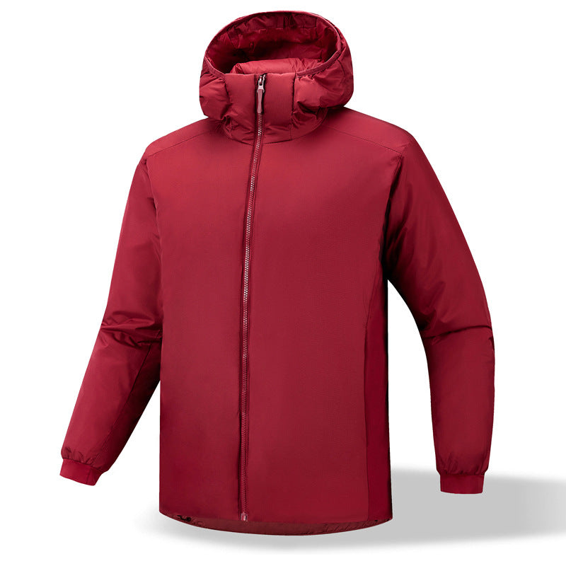 Herren Funktionsjacke Isoliert Wasserdicht mit Kapuze