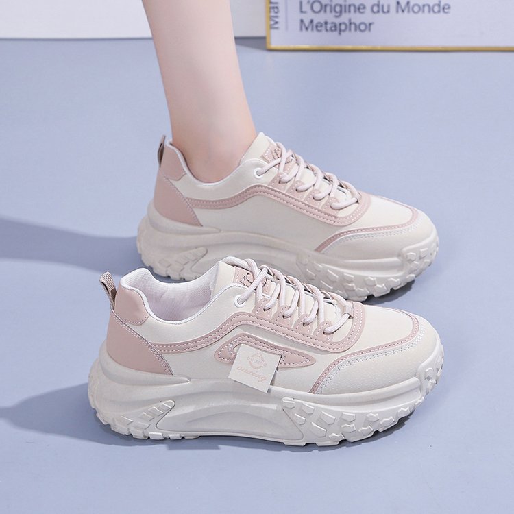 Damen Sneaker Chunky atmungsaktiv Laufsohle Komfort