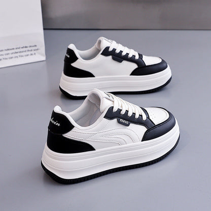 Damen Sneaker Plattform Sportlich Bequem Damenschuhe