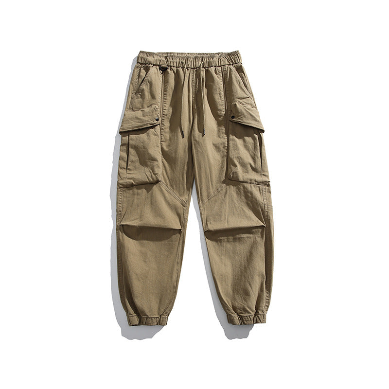 Herren Cargo-Hose elastisch mit vielen Taschen