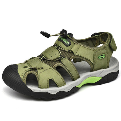 Herren Sandalen Outdoor Rutschfest Schnellschnürsystem