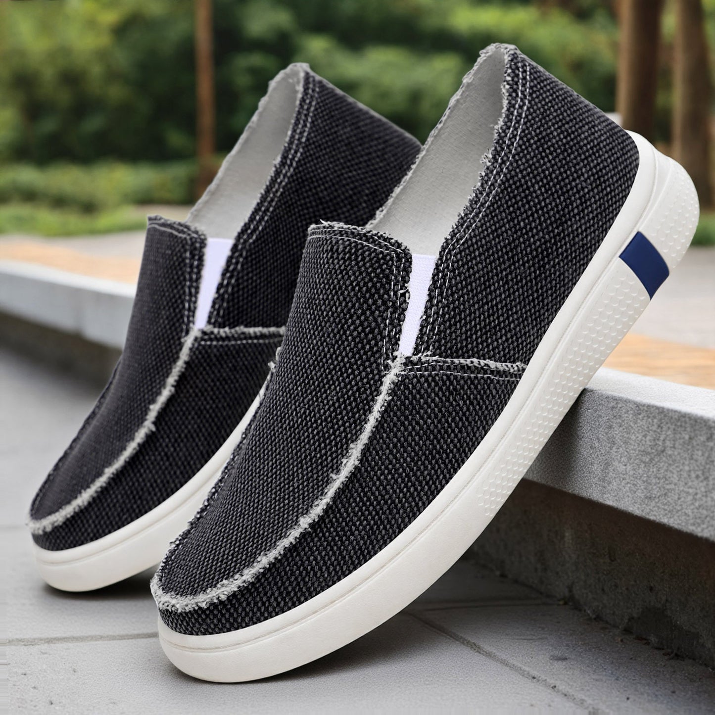 Damen Slip-On Schuhe Bequem Lässig Freizeit