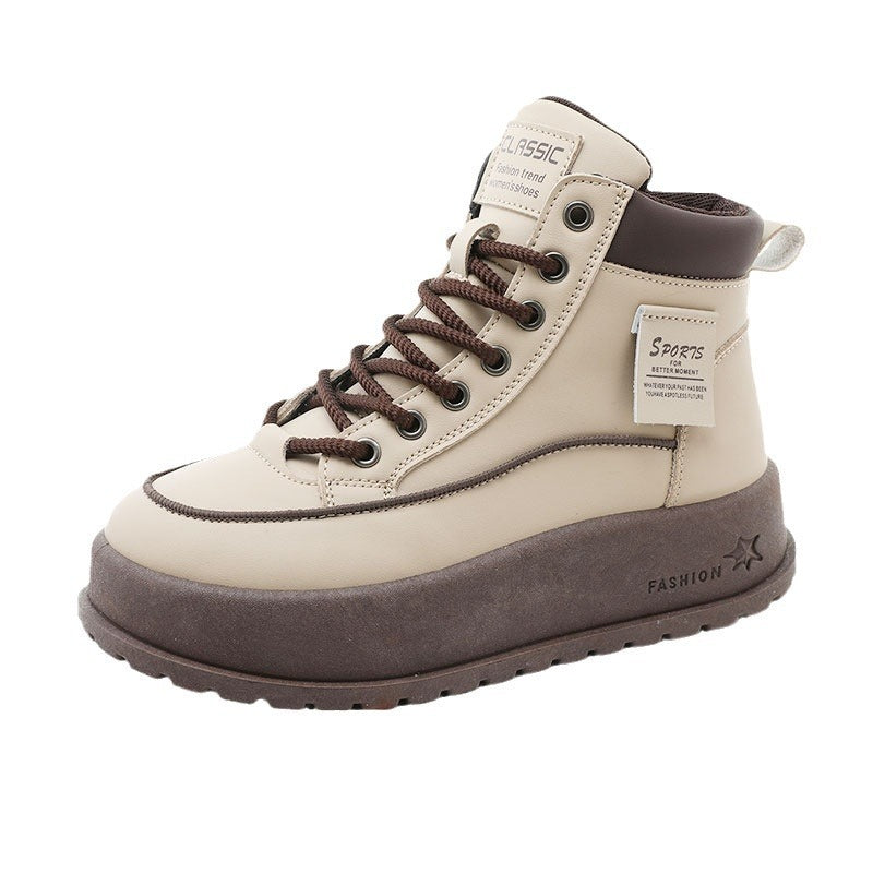 Damen Winter Sneaker High-Top Isolierend Robust