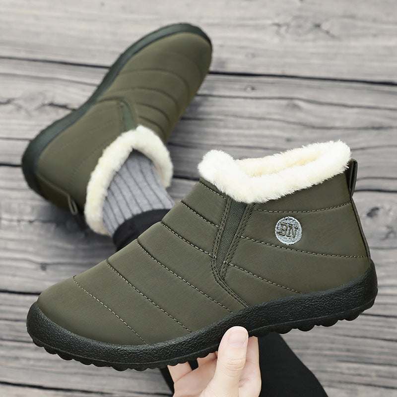 Damen Winterstiefel Warm Kuschelig Schnee Stiefel