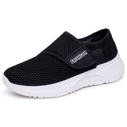 Damen Sport-Schuhe Freizeit Klettverschluss Bequem