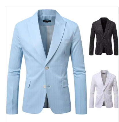 Herren Blazer Slim Fit Kariert Modern Hochwertig