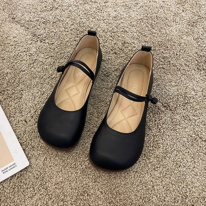 Damen Ballerinas Bequem Elegante Weiche Innensohle
