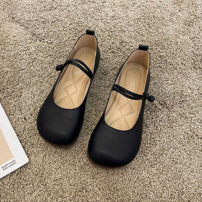 Damen Ballerinas Bequem Elegante Weiche Innensohle