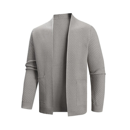 Herren Strickjacke Modern mit Taschen Großstadtchic