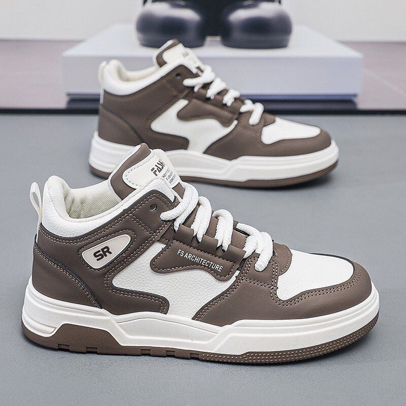 Damen Sneaker High-Top Sportlich Trendy