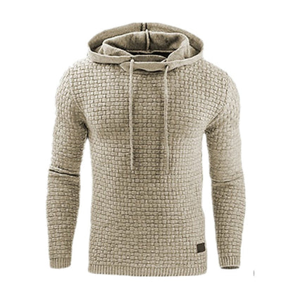 Herren Kapuzenpullover Modern Struktur Oberfläche Trendy