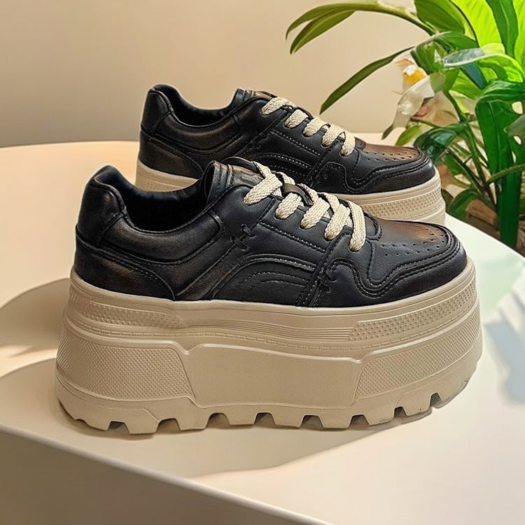 Damen Sneaker Plateau Hochzeitsschuhe Modisch Bequem