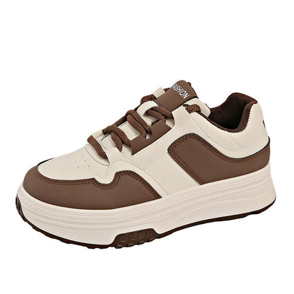 Damen Sneaker Hoch Hacken Sportschuhe Komfortabel