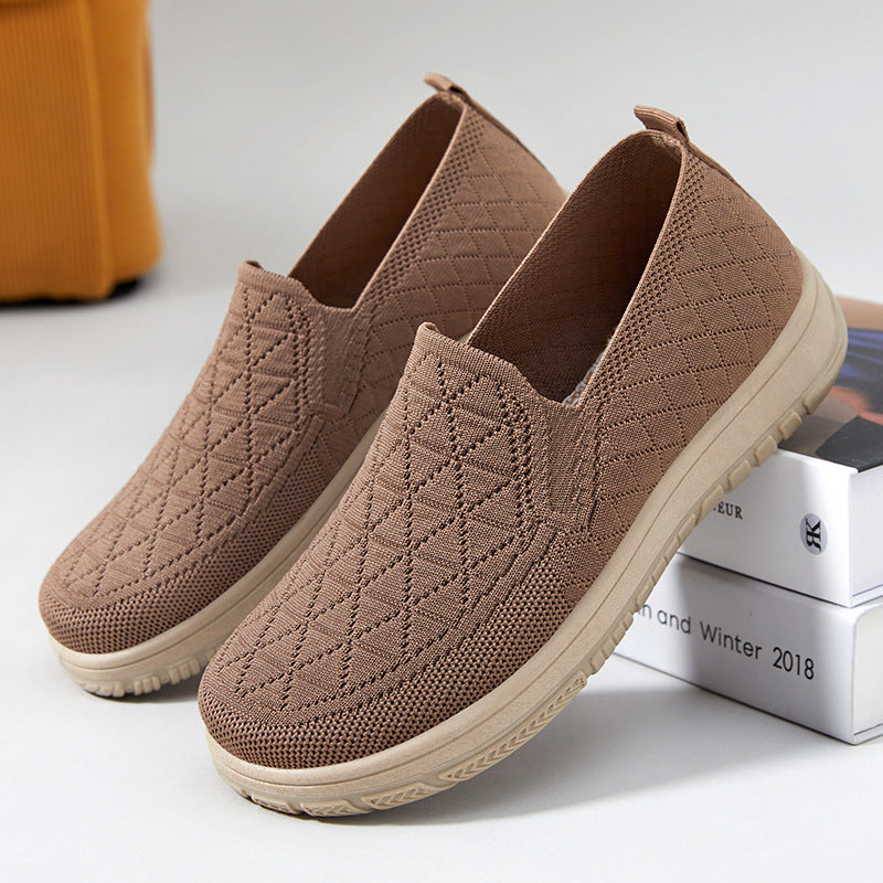 Damen Slip-On Schuhe Bequem Atmungsaktiv Leicht - BerlinGlamour