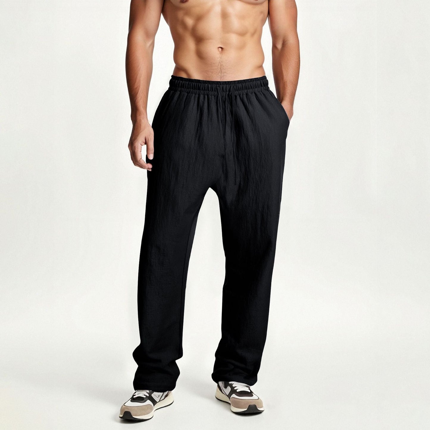 Elastische Herrenhose mit Komfortbund Bequem Modern