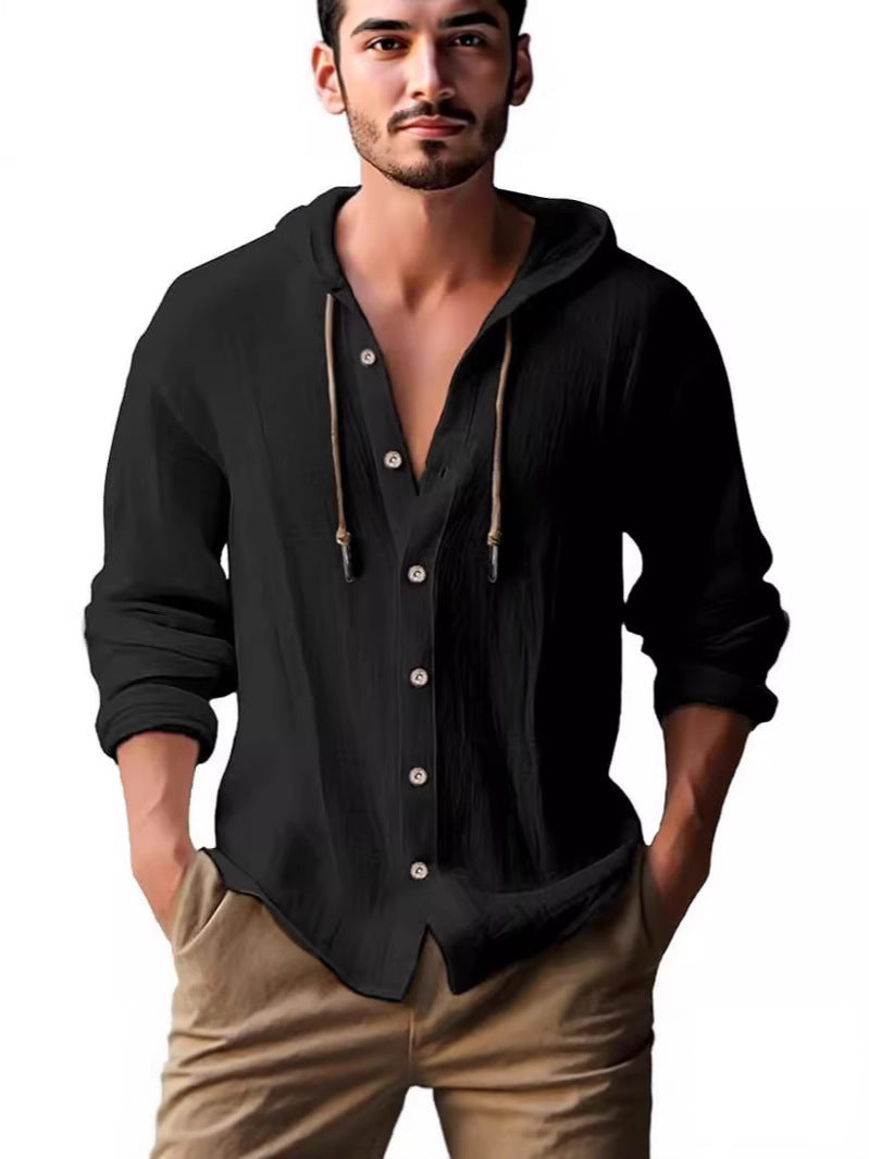 Herren Kapuzenjacke Lässig Modern Sportlich