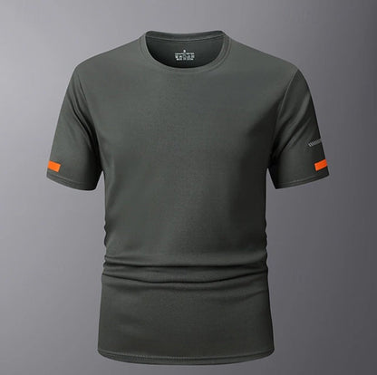 Herren Funktionsshirt Atmungsaktiv Reflektierend Sportlich