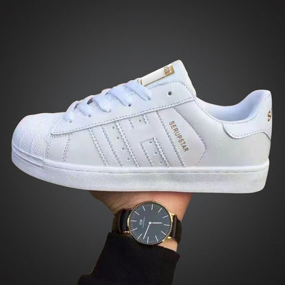 Damen Sportschuhe Sneaker Lederschuh Rutschfest Comfort