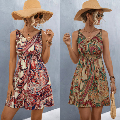 Boho Sommerkleid für Damen Elegant Leicht - BerlinGlamour