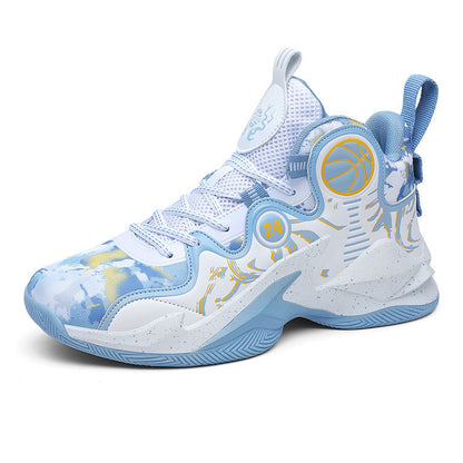Damen Basketball-Sneaker Leicht Atmungsaktiv Rutschfest