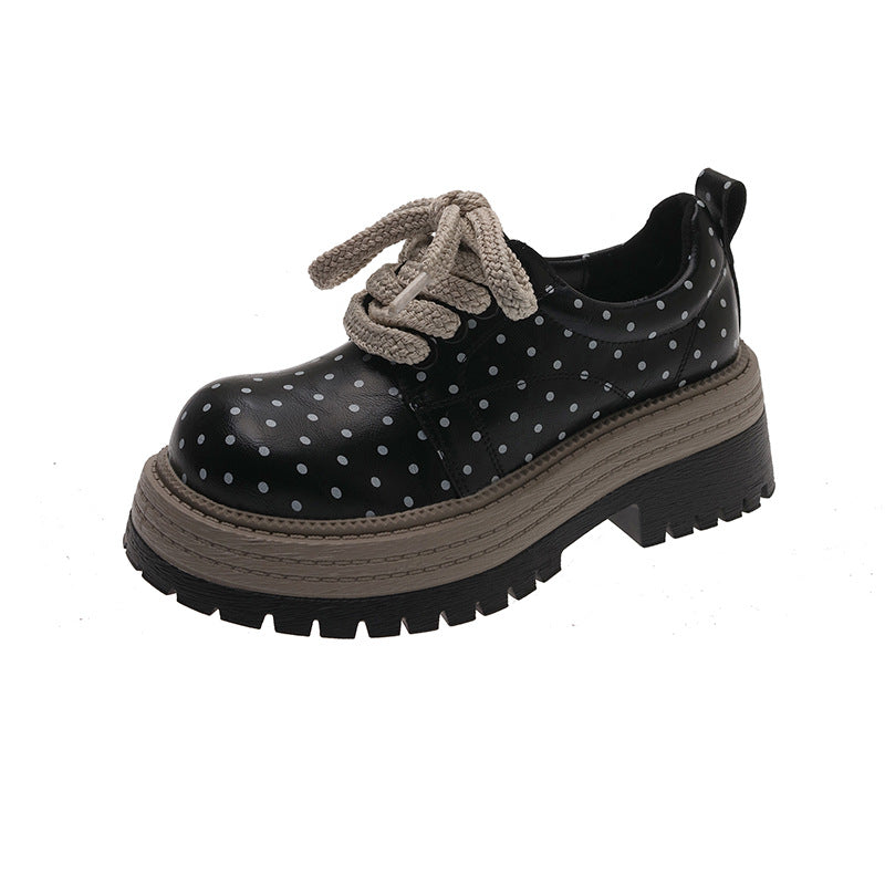 Damen Schnürschuhe Hochzeitsschuhe Blockabsatz Trendy