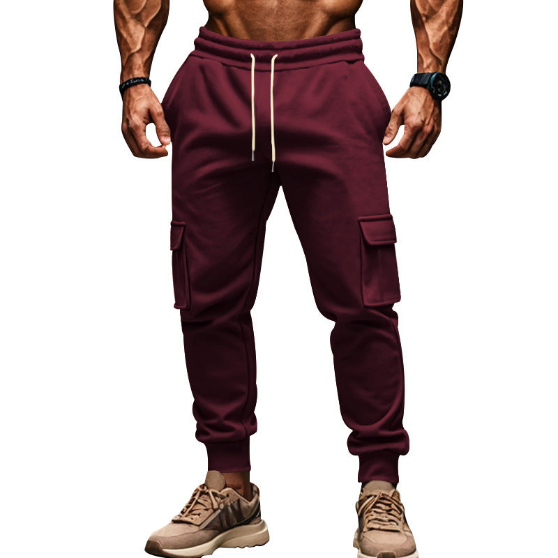 Herren Cargo-Hose Freizeit Bequem Verstellbar