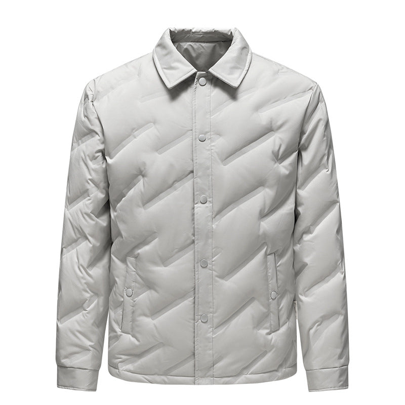 Herren Steppjacke Übergangsjacke Warm Isoliert